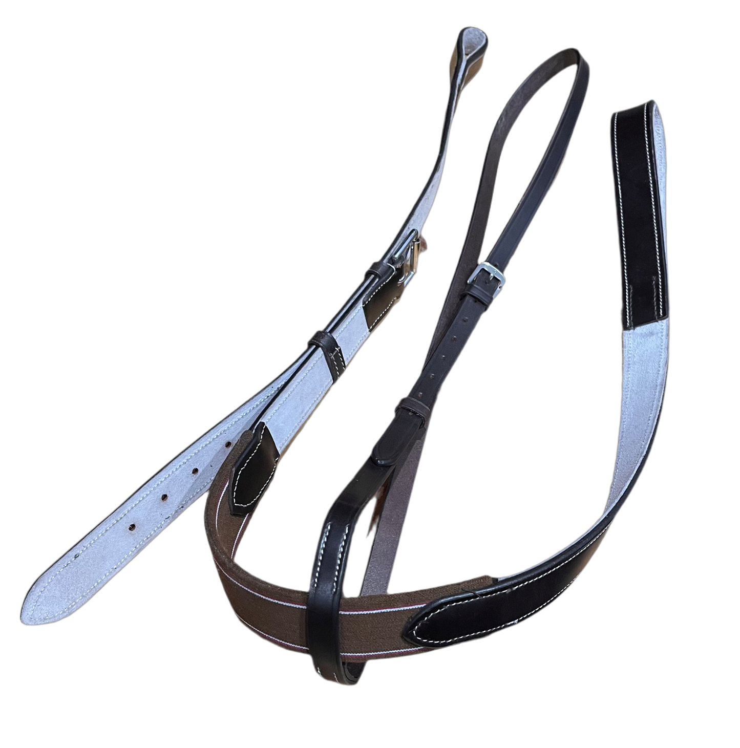 Italian Polo Martingale with Elastic | JRD Saddlery