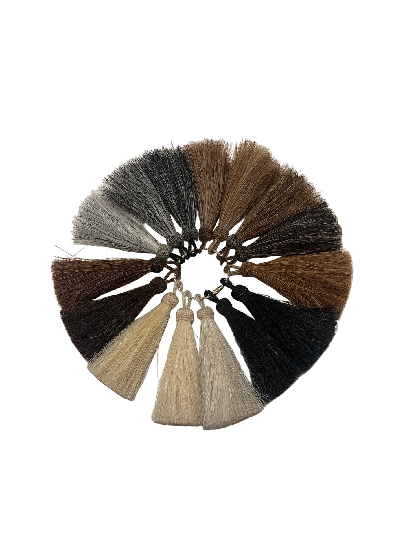 Horsehair Tassles Keychains