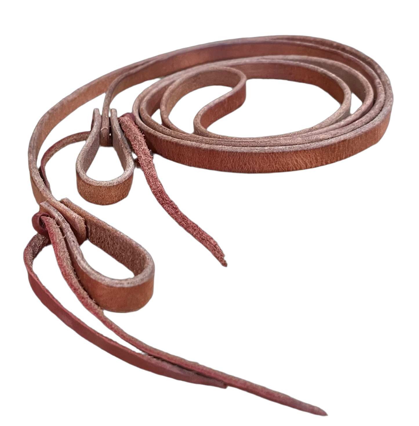 All Leather Roping Rein Water Ties