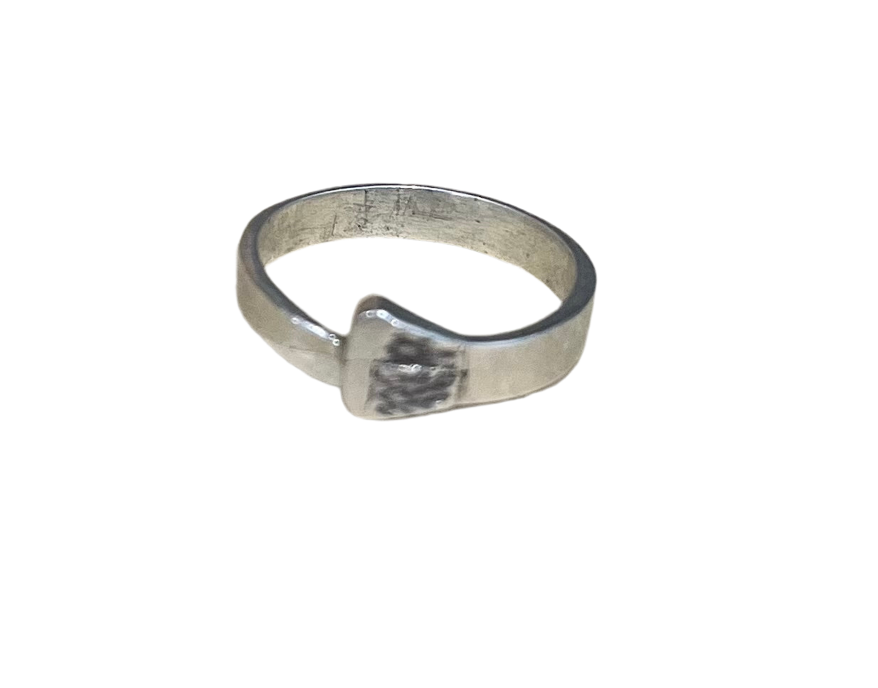 Silver Horseshoe Nail Ring | Street Corner Creations