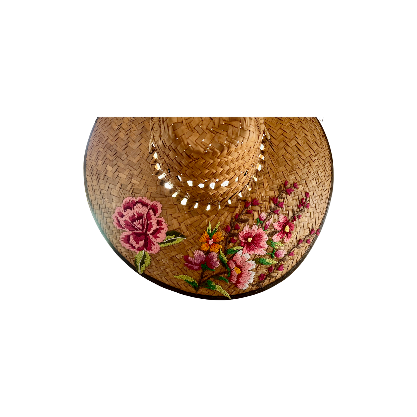Hand Embroidered Sun Hat | Borda Dora