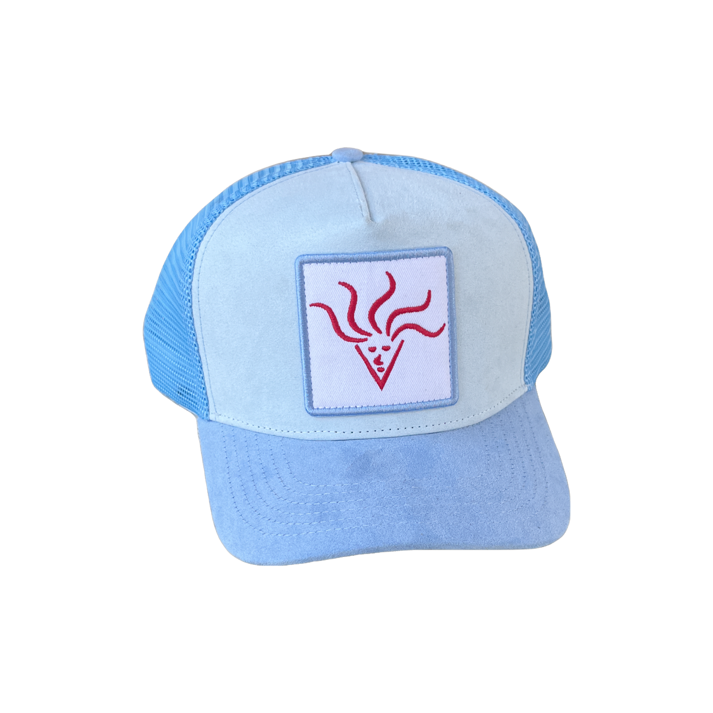 Blue Suede Trucker Hat | True Face