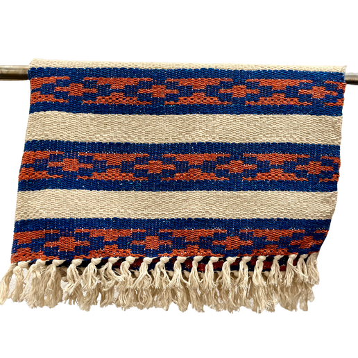 Colorful wool saddle pad