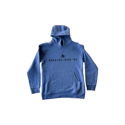 Blue hoodie