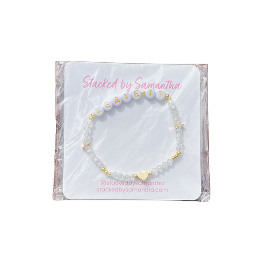 Leave it Bracelet | Stacked by Samantha