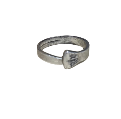 Silver Horseshoe Nail Ring | Street Corner Creations
