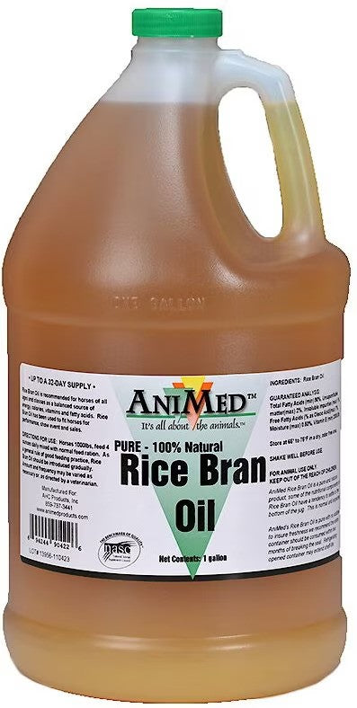 Rice bran oil gallon