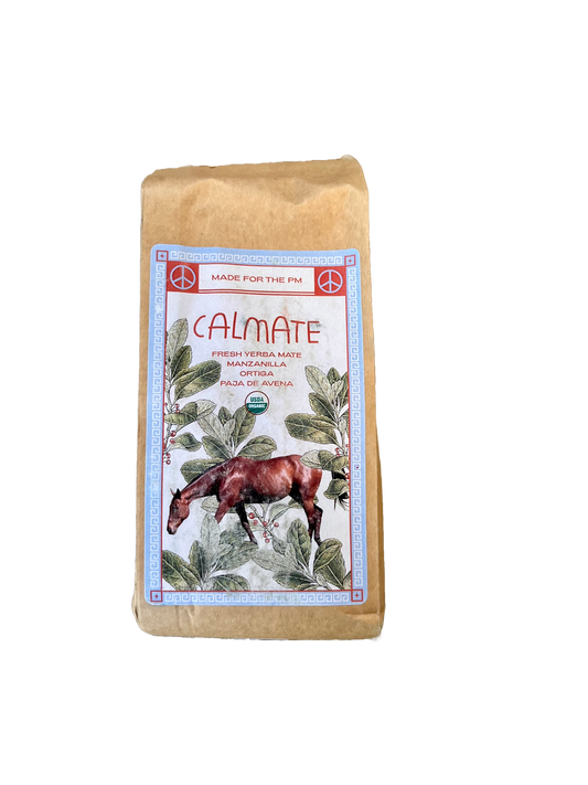 Front view of Calmate packaging