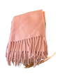 Pink cashmere scarf