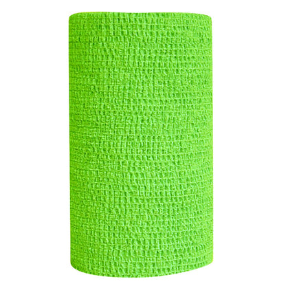 Neon green Co-Flex bandage