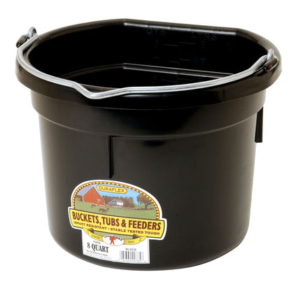 Black flatback bucket