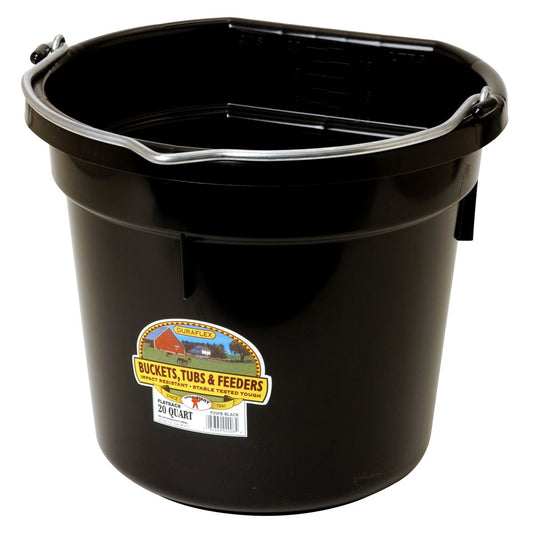 Black flatback bucket