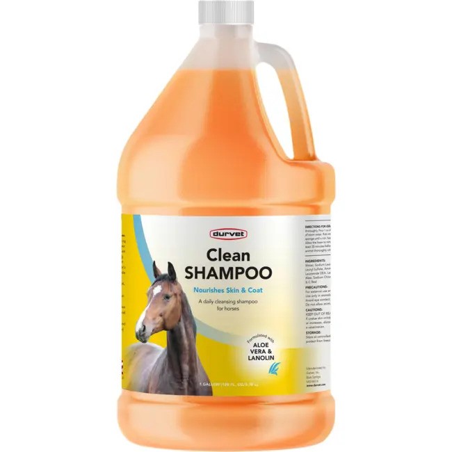 Equine shampoo gallon