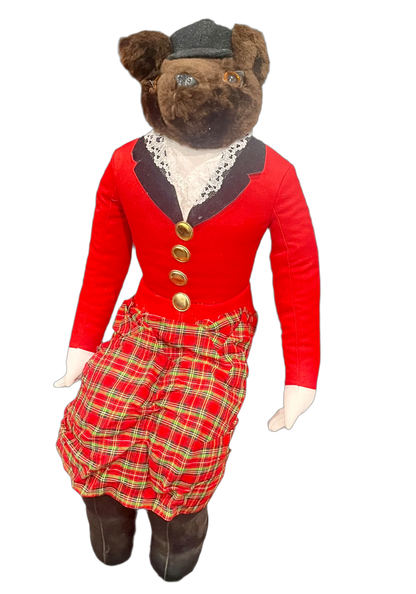 Foxhunting Shelf Doll | Hanford's Inc