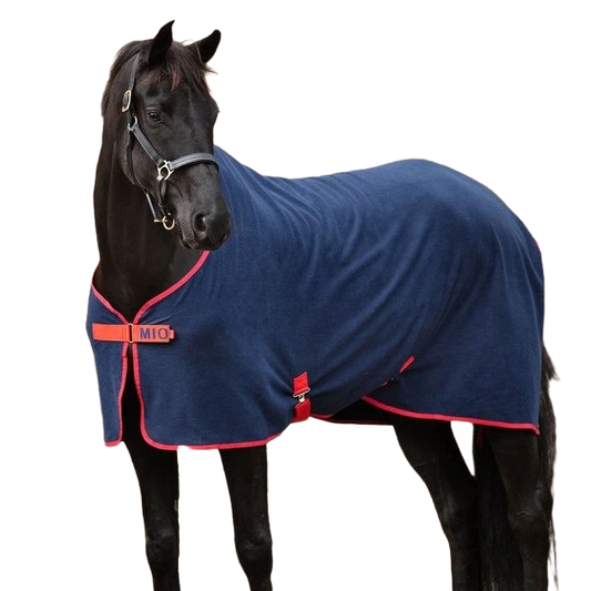 Horse modeling fleece cooler