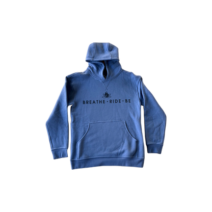 Blue hoodie