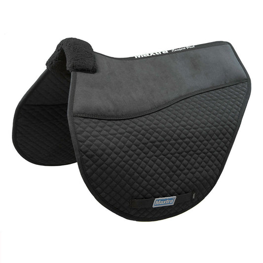 Black padded saddle pad