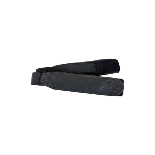 Black knee guard straps