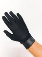 Mesh glove on model hand