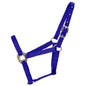 Blue nylon halter