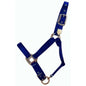 Navy nylon halter