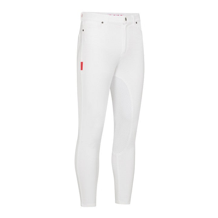 Women's white polo breeches