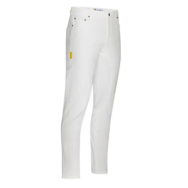 White polo riding pants