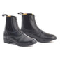 Pair of black leather children's paddock boots