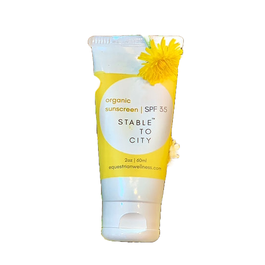 Organic sunscreen 2oz