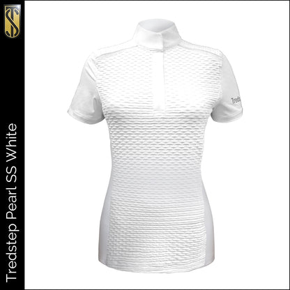 White short sleeve competition shirt