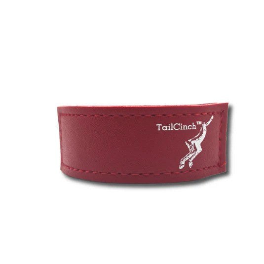 Burgundy tail tie