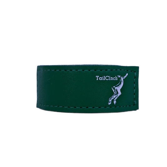 Hunter green tail tie