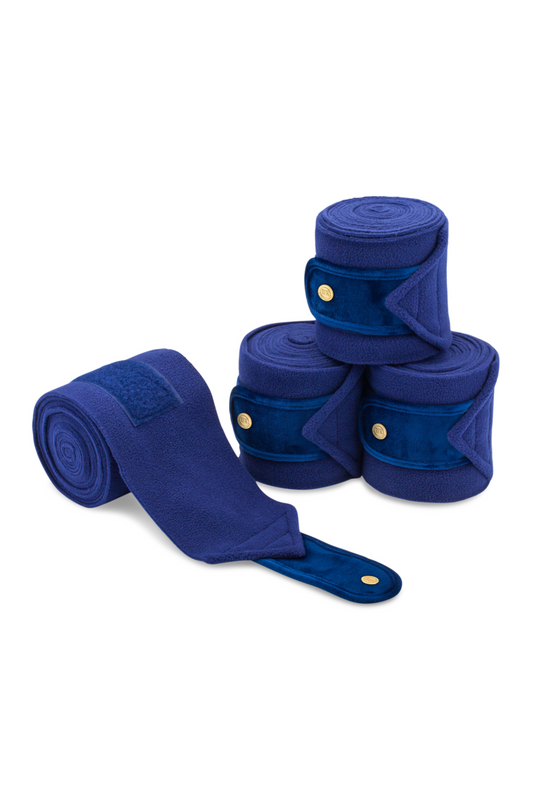 Set of blue polo wraps