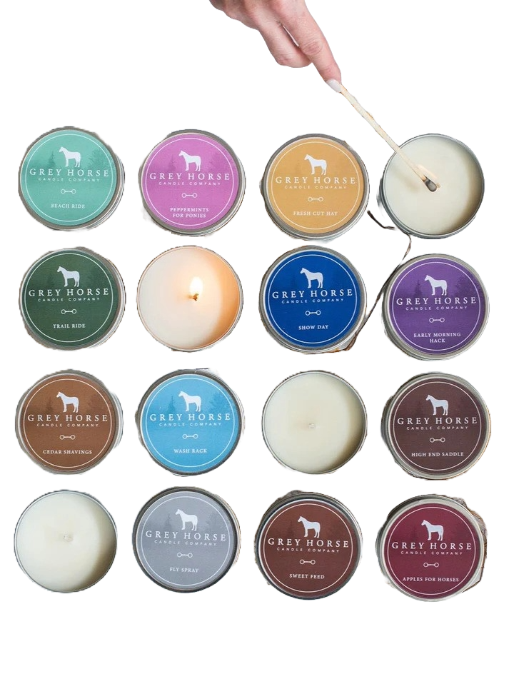 Candle tins, various scents