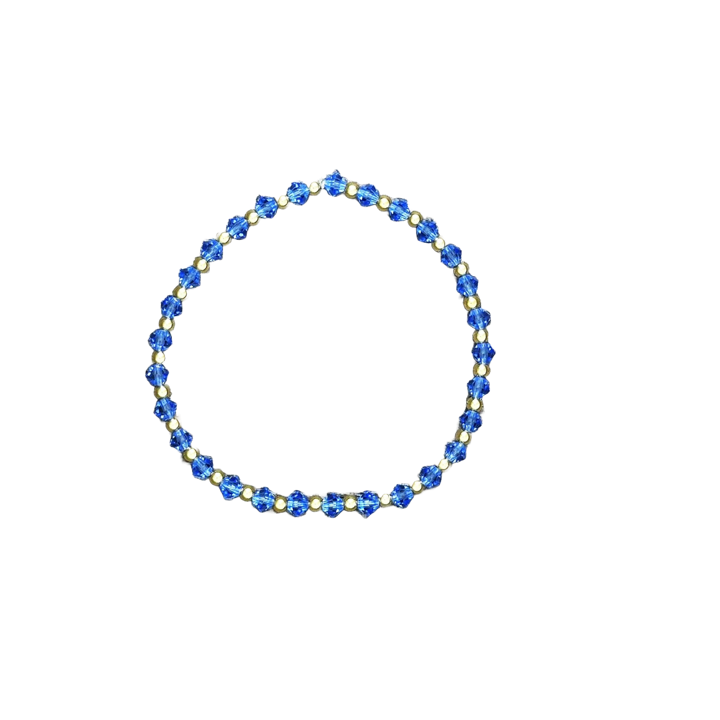 Bracelet in Blue and Gold