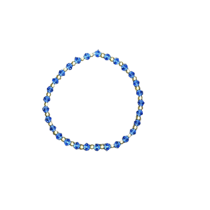 Bracelet in Blue and Gold